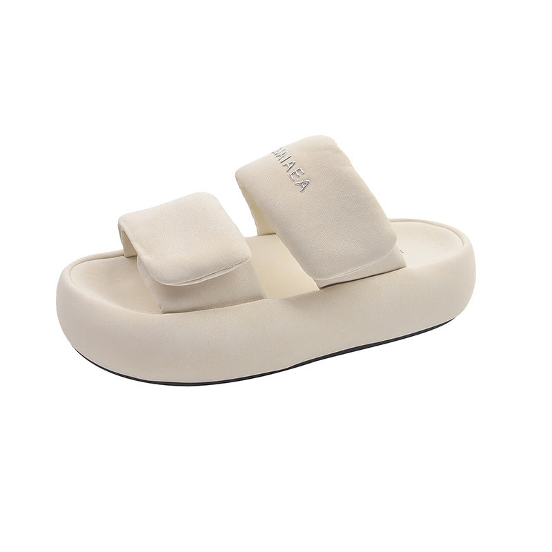 Damen Comfort Slide Sandalen mit verstellbaren Riemen WW
