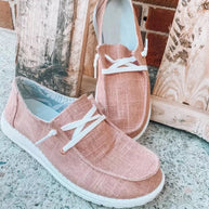 Damen bequeme Slip-On Sneakers mit atmungsaktivem Obermaterial und flexibler Sohle WW