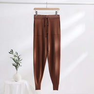 Damen bequeme und stilvolle Strickhose WW