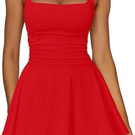 Feminines Ausgestelltes Schwimmdress WW