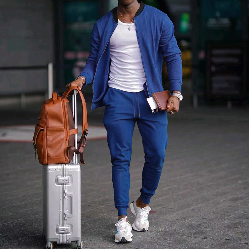 Herren stylische Sweatjacke und Jogginghose WW