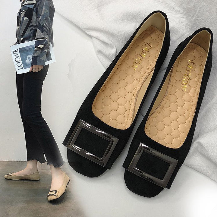 Damen Ballerinas mit eleganter Verzierung und komfortabler Sohle W&W Mode