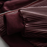 Damen gesteppte Übergangsjacke mit Rippenstruktur und praktischen Reißverschlusstaschen WW