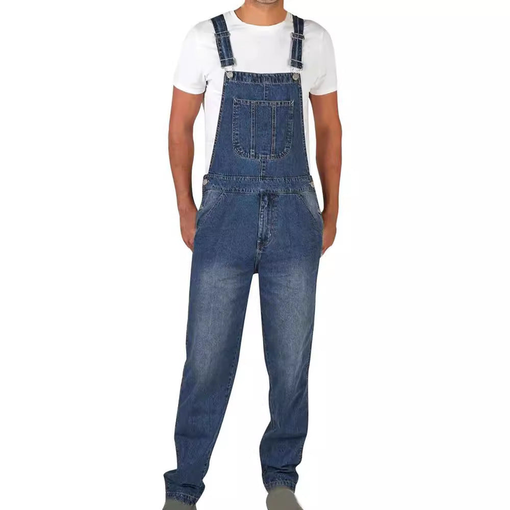 Herren Lässige Latzhose WW