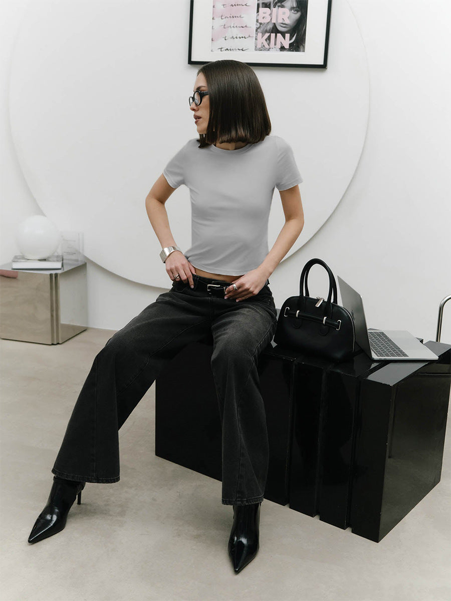 Damen Basic T-Shirt WW
