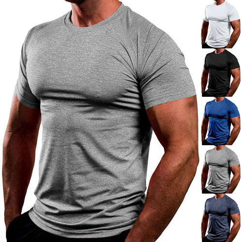 Herren Sportliches Kurzarm-T-Shirt aus atmungsaktivem Material mit feuchtigkeitsregulierendem Effekt WW