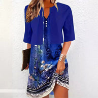 WW | Elegantes Langrock Zwei-Teile Kleid