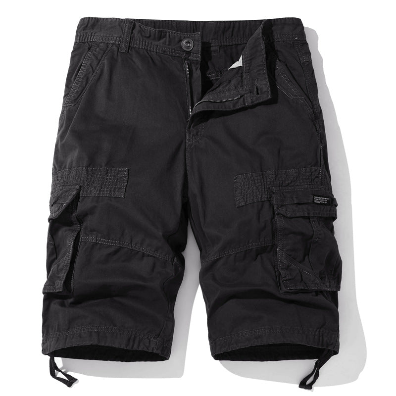 Herren Cargo Stil Multi-Taschen Shorts WW