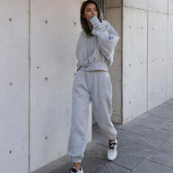 Damen Bequemer Kapuzenpullover mit lässigem Schnitt und praktischen Taschen WW
