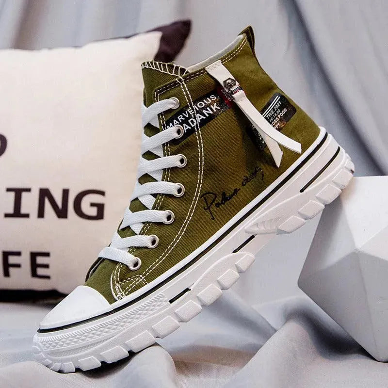 W&W Mode | Sneaker High für Herren – Urbaner Stil und legerer Komfort