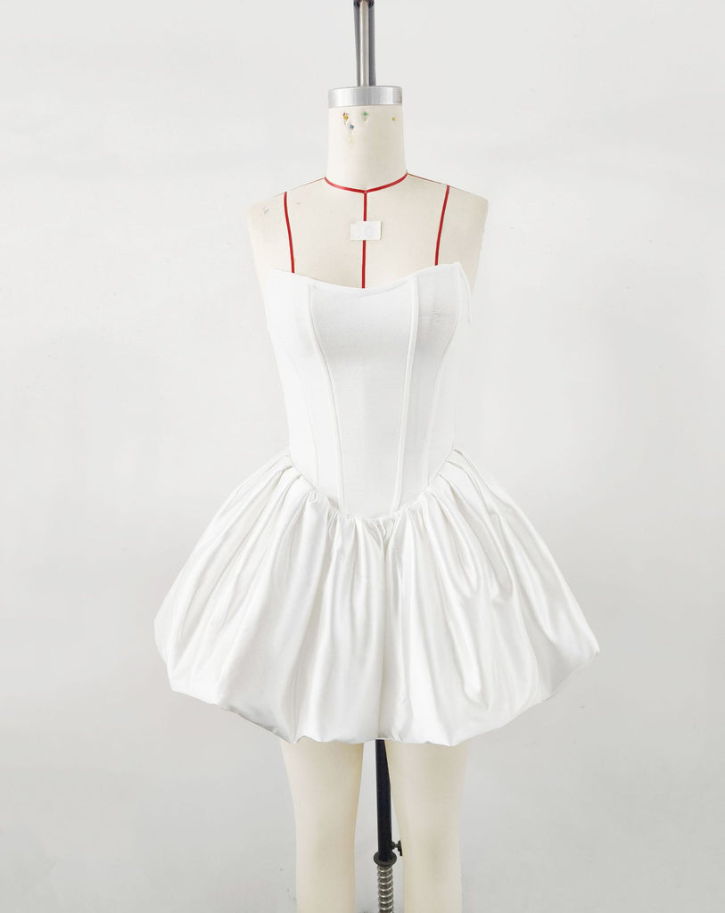 Damen Abendkleid mit voluminösem Tüllrock WW