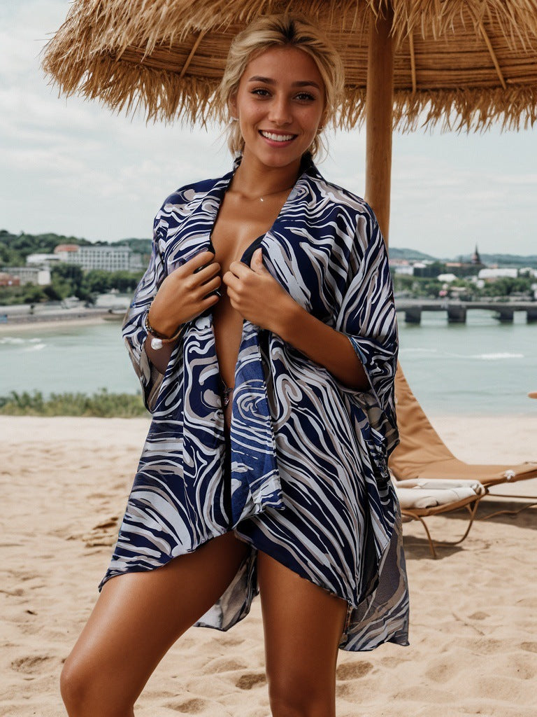 Damen Strandüberwurf W&W Mode