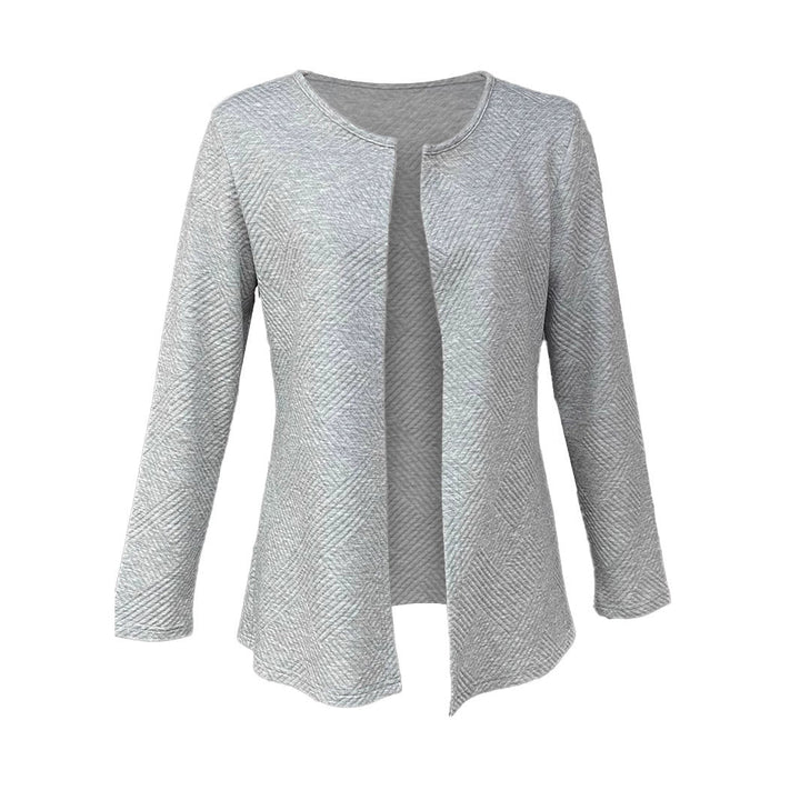 Damen Strickjacke mit Schlanker Passform – Minimalistischer & Eleganter Pendlerstil