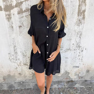 Damen luftige Sommerbluse