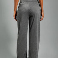 Damen Relaxed Fit Casual Lounge-Hosen mit Knopfakzenten WW