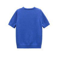 Damen Kurzarmpullover W&W