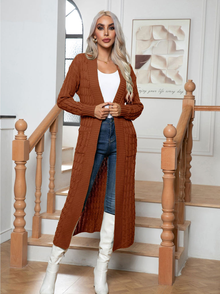 Damen Strickjacke mit Strukturdetails WW