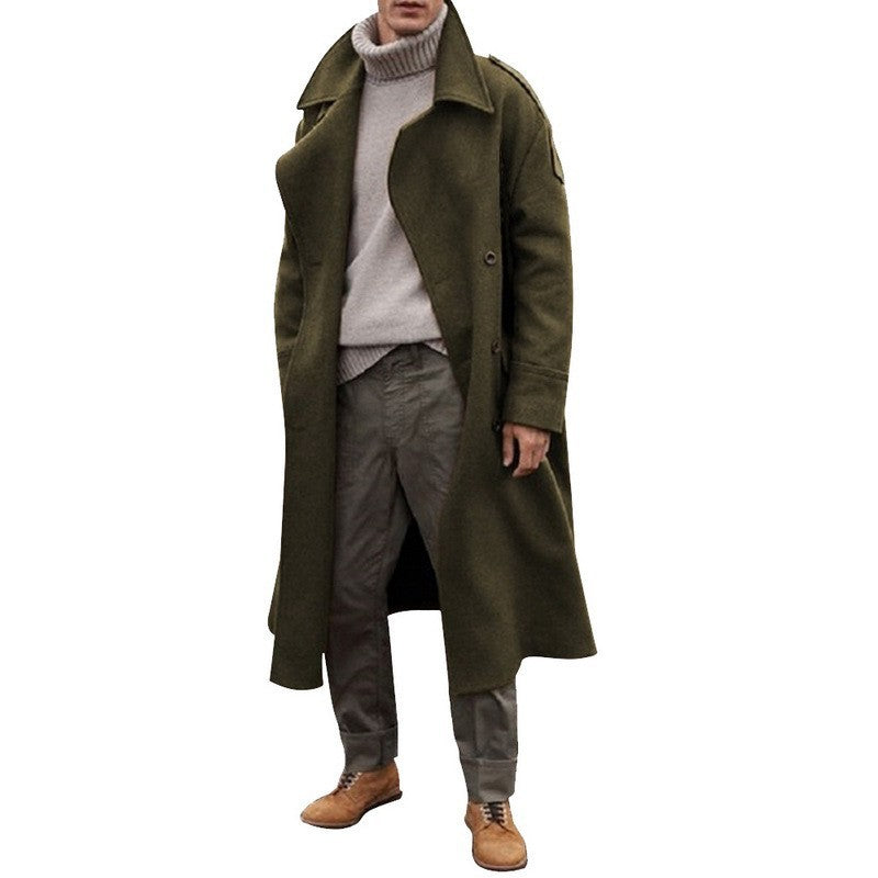 Herren langer Trenchcoat WW