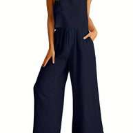 Damen Weitgeschnittene Jumpsuit WW