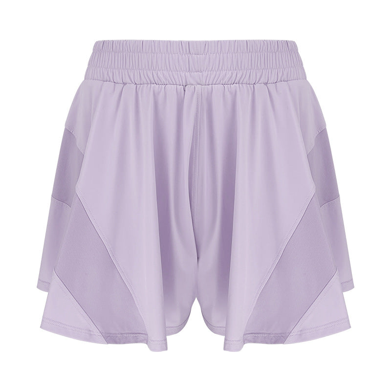 Damen sportliche Laufshorts mit innovativem Doppelschichtendesign WW