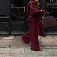 Damen Strickanzug mit lässigem und modernem Schnitt WW