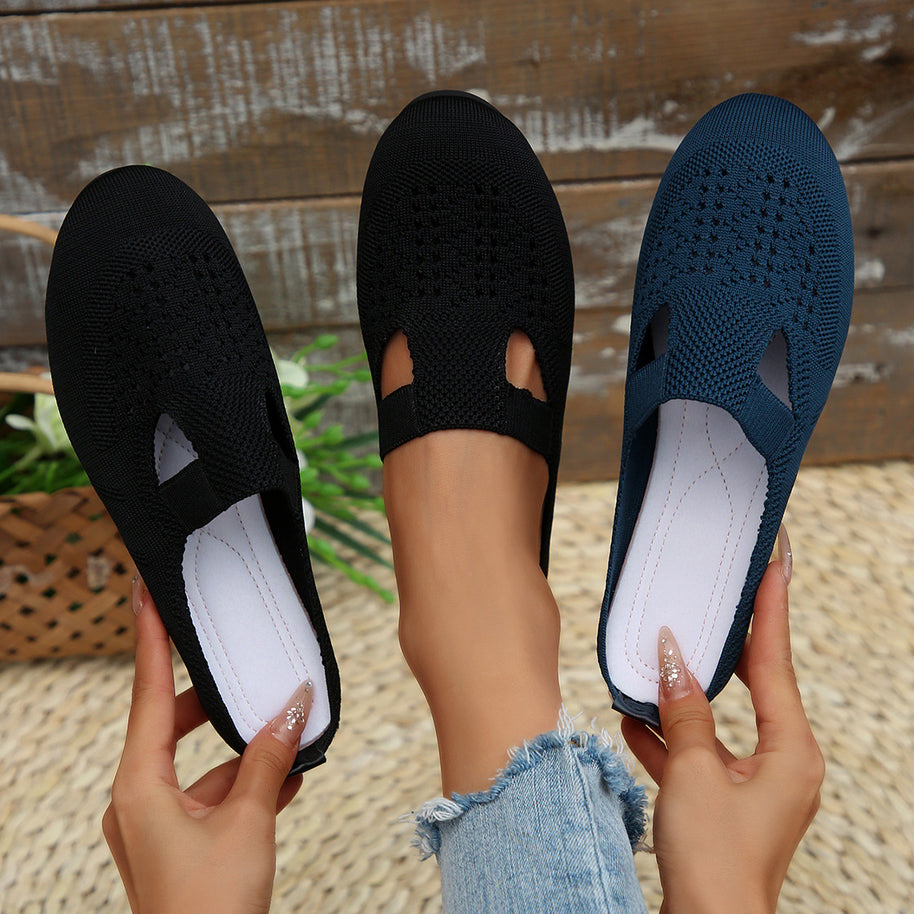 Damen Atmungsaktive Mules mit modischem Luftdurchlässigkeitsdesign WW