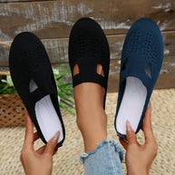 Damen Atmungsaktive Mules mit modischem Luftdurchlässigkeitsdesign WW