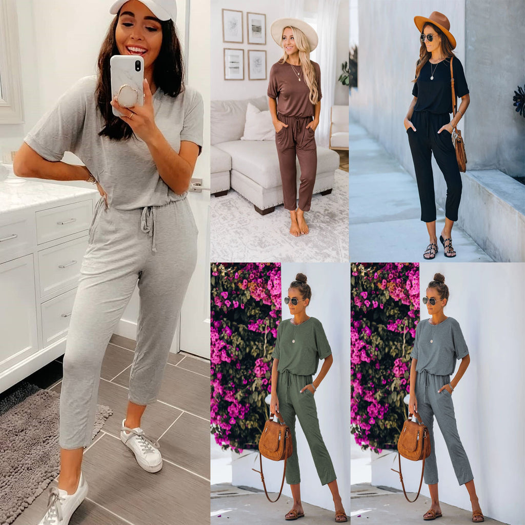 Damen Jumpsuit mit lässigem Schnitt und praktischen Details WW