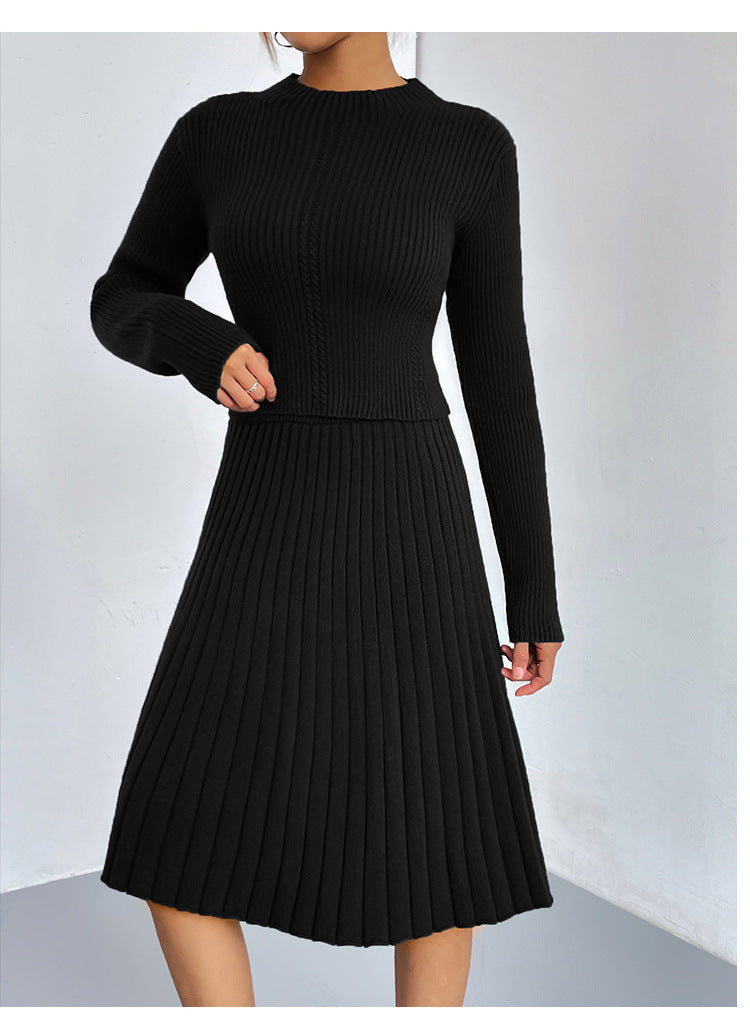 W&W Mode | A-Linie Rock Strickpullover Set