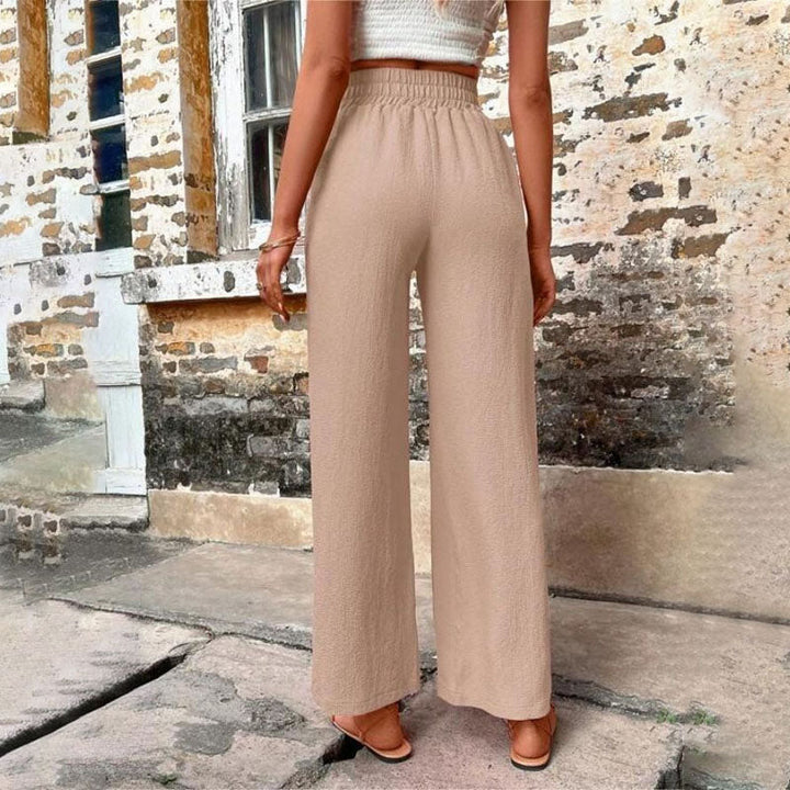 W&W Mode | Farbige Luftige Sommerhosen Damen Mit Weitem Bein Für Frauen