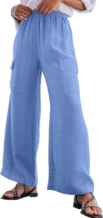 Damen Cargo-Hose aus leichtem Jersey WW