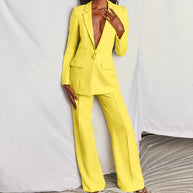 Damen Anzug im Oversize-Stil mit schickem Schnitt WW