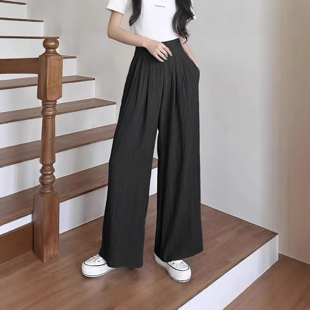 Damen weite Faltenhose WW