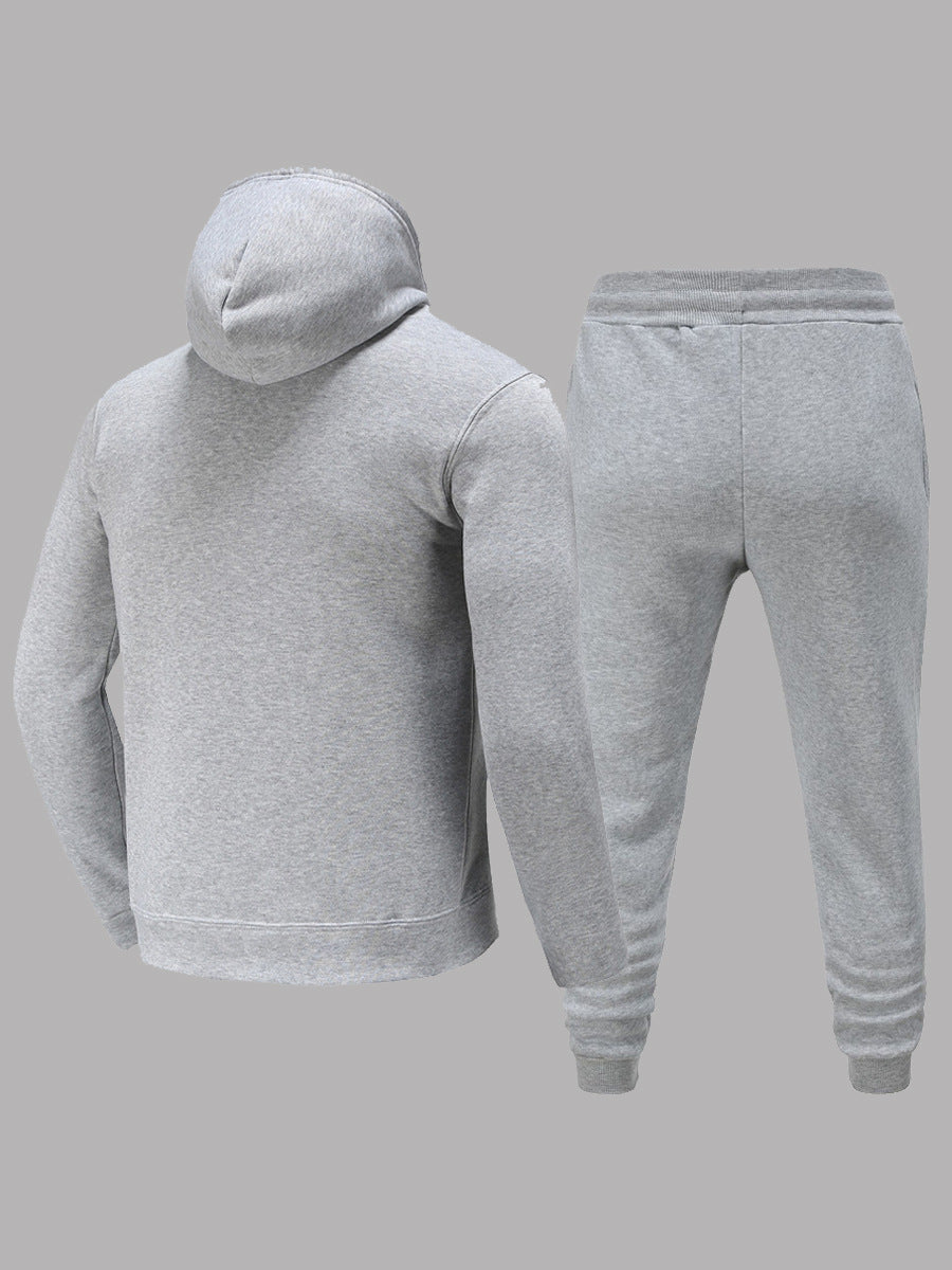 Damen sportliches Hoodie- und Jogginganzug Set mit modernem Schriftzug WW