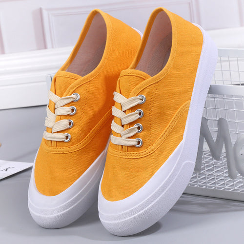 Damen Sportliche Segelschuhe mit klassischem Schnürdesign und rutschfester Sohle WW