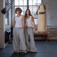 Herren Hohe Taille Entspannte Passform Jogginghose WW