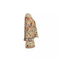 Damen Bluse mit floralem Muster und weitem Ärmel WW