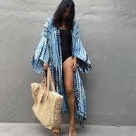 Damen Kaftan Kleid WW