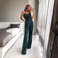 WW | Asymmetrischer Revers Mittel-Taillen Pendel-Overall