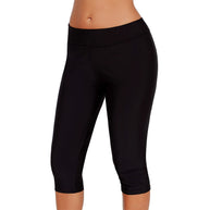 Damen Sportliche 3/4-Leggings mit hohem Bund und atmungsaktivem Material WW