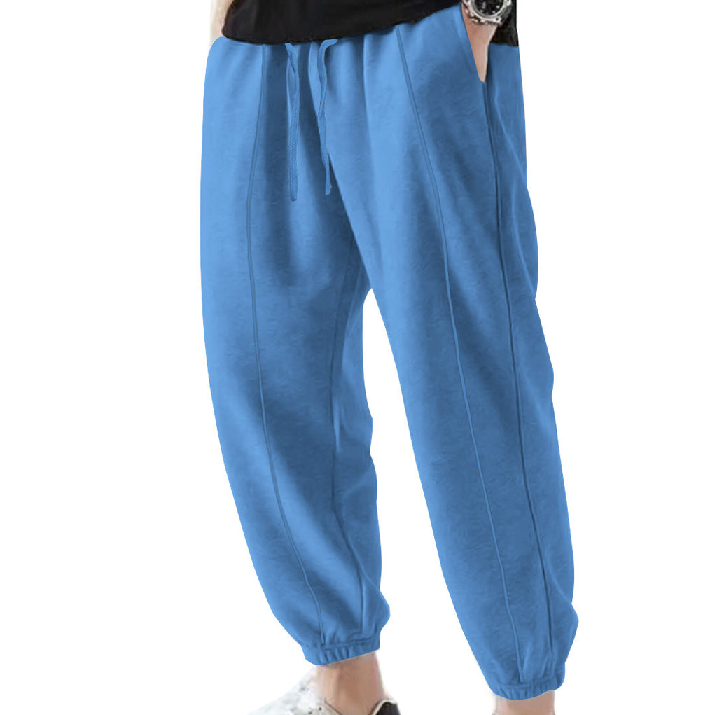 Herren Jogginghose aus atmungsaktivem Material mit verstellbarem Bund WW