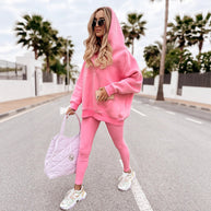 Damen Sportives Oversized Sweatshirt WW