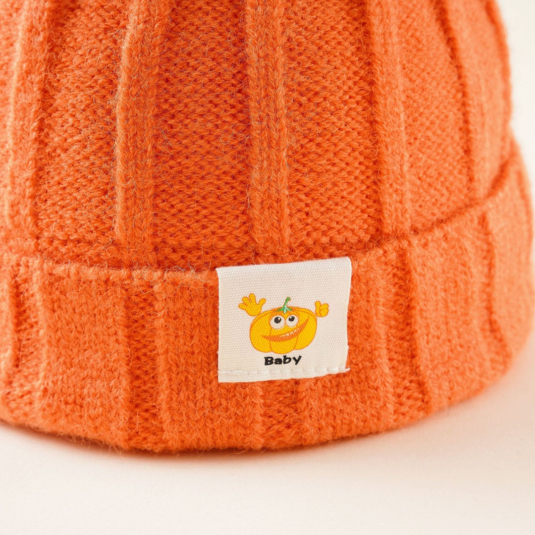 Damen verspielter Baby-Mütze im Kürbis-Design W&W Mode