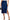 Damen Satin-Midirock mit hohem Schlitz WW