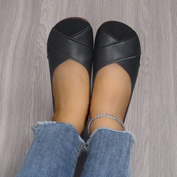 Damen Bequeme Ballerinas mit ergonomischer Fußbett-Technologie W&W