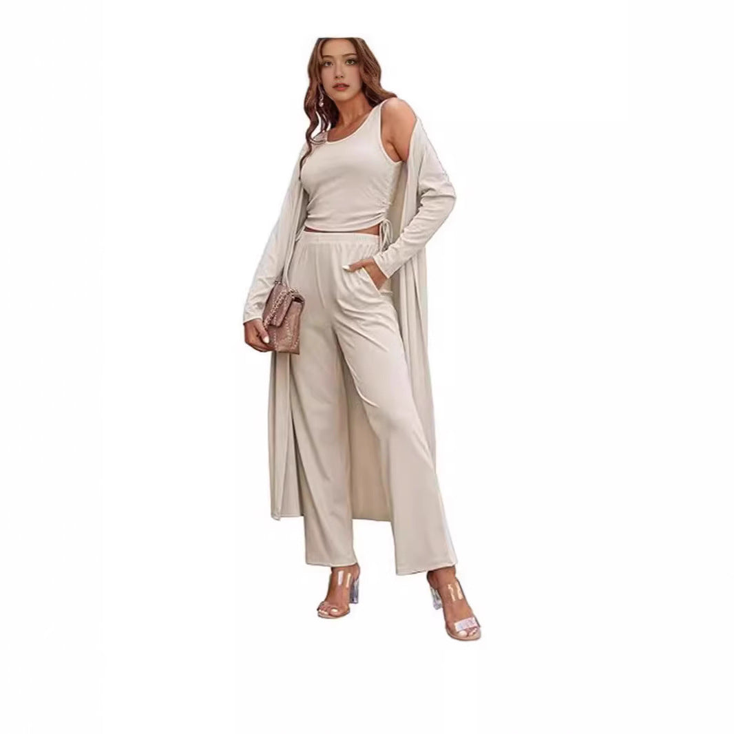 W&W Mode | Strickweste Taschen Drei-Teile-Set