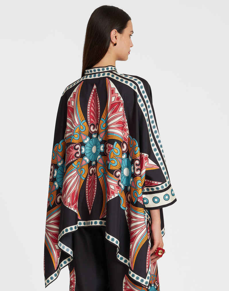 WW | Stehkragen-Oberteil und Hosen-Set