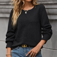 Damen Sweatshirt mit strukturiertem Design und lässigem Schnitt WW