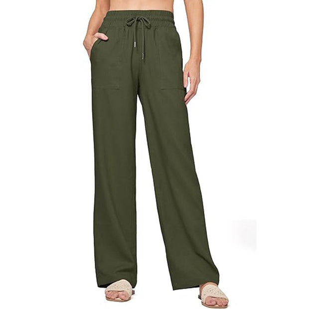 Damen Bequeme Weite Sommerhose WW