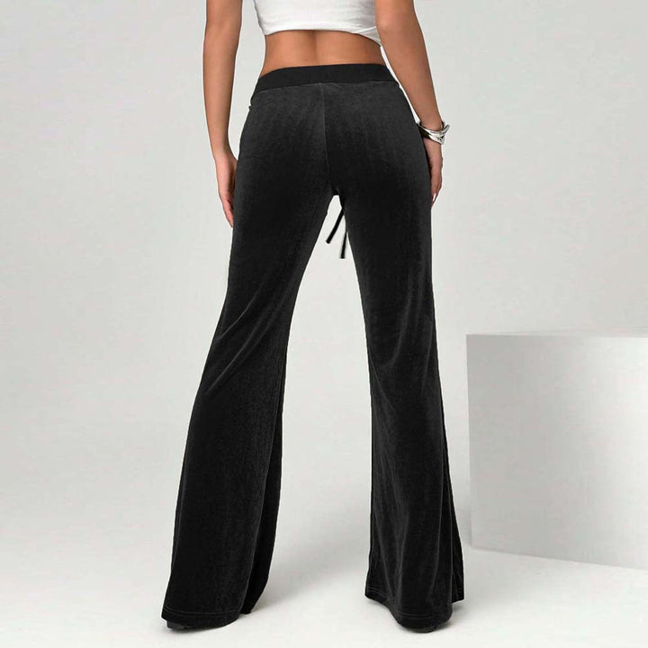 Damen Weiche Flared Pants W&W Mode